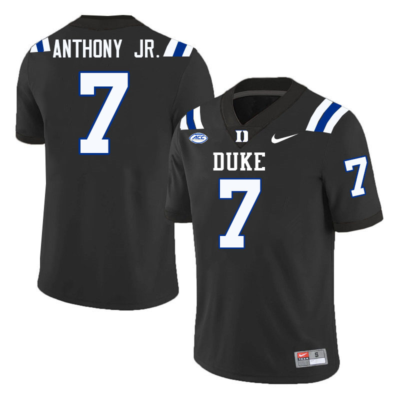 Vincent Anthony Jr. Duke Jersey,Duke Blue Devils #7 Vincent Anthony Jr. Jersey Youth College-Black